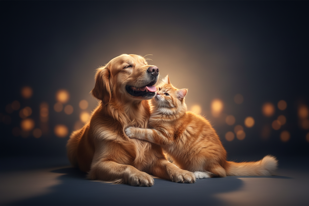 Cat and Dog Hero Banner